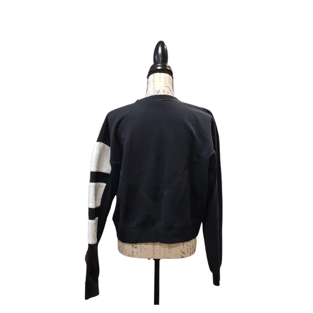 Adidas Originals Sewn Stripe Crop Sweater - Picture 13 of 15